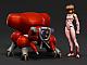 MAX FACTORY Ghost in the Shell (Gensaku) PLAMAX minimum factory MF-94 Kusanagi Motoko with Tachikoma 1/20 Plastic Kit gallery thumbnail