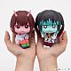 MegaHouse LookUp Ginga Tokkyu Milky Subway Makina Plastic Figure gallery thumbnail