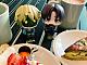 MegaHouse LookUp Ginga Tokkyu Milky Subway Kurt Plastic Figure gallery thumbnail