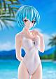 WAVE Evangelion Shin Gekijoban POP UP PARADE BEACH QUEENS Ayanami Rei [One-piece style] L size Plastic Figure gallery thumbnail