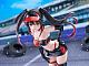 FuRyu Date a Live V TENITOL TALL Tokisaki Kurumi Race Queen Ver. Plastic Figure gallery thumbnail