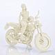 MAX FACTORY PLAMAX MF-103 Rider's portrait Honda FTR 223 White 1/20 Plastic Kit gallery thumbnail