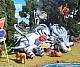 MegaHouse G.E.M. Series Digimon Adventure Garurumon & Ishida Yamato Plastic Figure gallery thumbnail