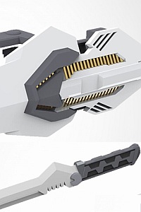 KOTOBUKIYA M.S.G Modeling Support Goods Weapon Unit 50 Composite Plate Unit 01 Plastic Kit (Re-release)