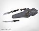 KOTOBUKIYA M.S.G Modeling Support Goods Weapon Unit 55 Composite Plate Unit 01 Grey Ver. Plastic Kit gallery thumbnail