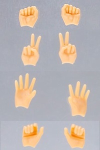 KOTOBUKIYA Megami Device M.S.G 09 Hand Set Skin Colour D 1/1 Plastic Kit