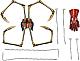 MedicomToy MAFEX No.307 IRON SPIDER (ENDGAME Ver.) RENEWAL Ver. Action Figure gallery thumbnail
