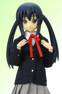 resinya! K-ON! Cute Rate 23 Nakano Azusa PVC Head Doll