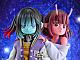 MEDICOS ENTERTAINMENT Anime Ginga Tokkyu Milky Subway Chiharu & Makina Plastic Figure gallery thumbnail