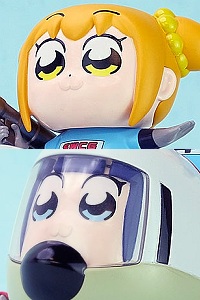Ember Toys Pop Team Epic Chibi Creature Popuko & Pipimi Skeleton Kyogi Ver. Soft Vinyl Figure