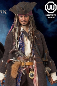 MedicomToy ULTIMATE UNISON Pirates of the Carribbean Jack Sparrow Action Figure