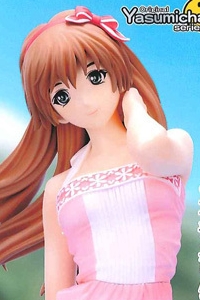 Kurushima Yasumi-chan Series No.CS223 Sandy ~Ice Cream Colour Summer Yasumi~ One-piece Strawberry Colour 1/6  Cold Cast Figure