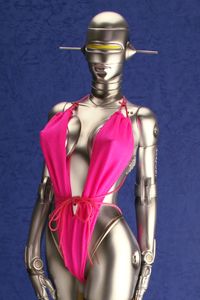 Yamato Toys Fantasy Figure Gallery Sexy Robot 001 Pink Swimsuit Hajime Sorayama Resin Type