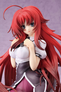 Chara-ani High School DxD Rias Gremory Hogging her Breasts Figure 