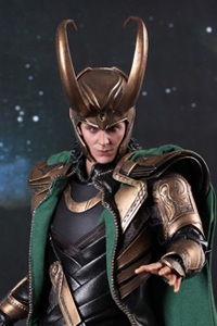 Hot Toys Movie Masterpiece Avengers Loki 1/6 Action Figure