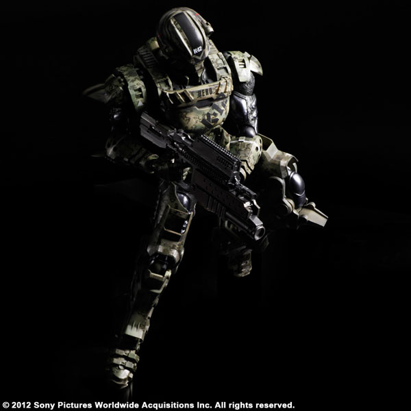 Square Enix Play Arts Kai Starship Troopers Invasion Hero Major Henry Varro Figures Plastic Kits Otaku Hq