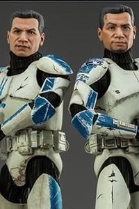 SIDESHOW Star Wars Military of Star Wars Clone Trooper Echo & Fives 1/6 Action Figure