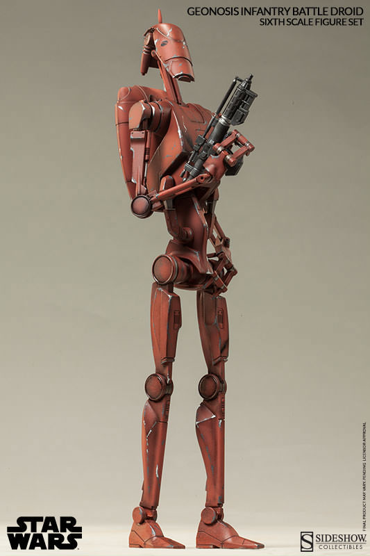 国内正規品 サイドショウ スターウォーズ 1/6 バトルドロイド歩兵(2体