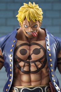 MegaHouse Excellent Model Portrait.Of.Pirates ONE PIECE Sailing Again Bellamy the Hyena