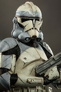 SIDESHOW Star Wars Military of Star Wars Wolfpack Clone Trooper 104th Battalion 1/6 Action Figure