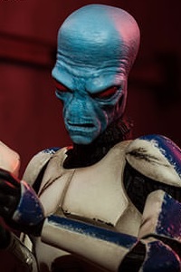 SIDESHOW Sixth Scale Figure Scum and Villainy of Star Wars Cad Bane (Clone Trooper Disguise) 1/6 Action Figure
