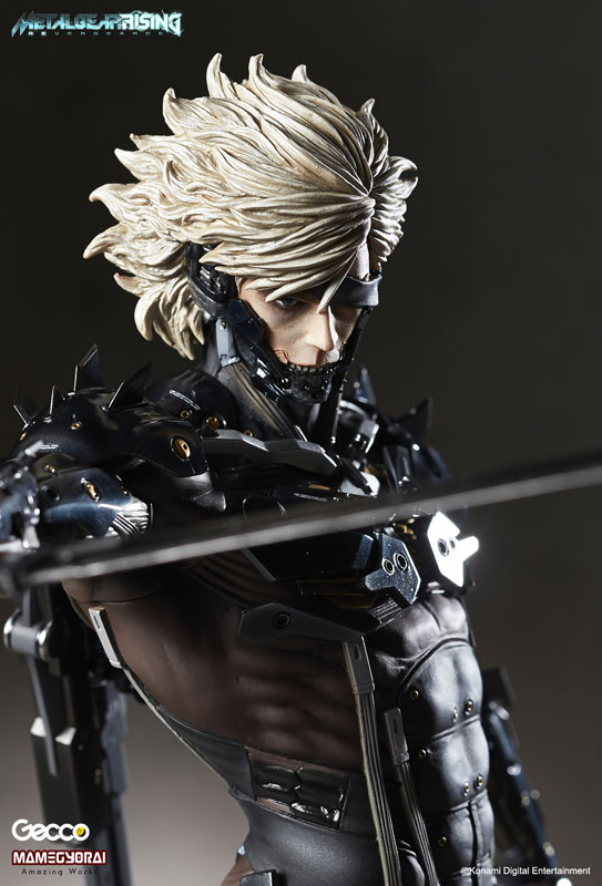 Gecco Metal Gear Rising Revengeance Raiden 1 6 Pvc Figure Figures Plastic Kits Otaku Hq