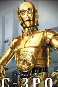 BANDAI SPIRITS Star Wars C-3PO 1/12 Plastic Kit