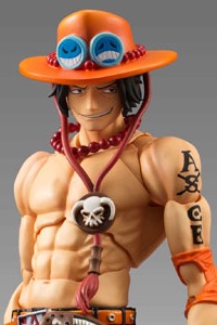 MegaHouse Variable Action Heroes ONE PIECE Portgas D. Ace Action Figure