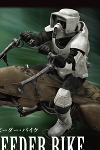 BANDAI SPIRITS Star Wars Scout Trooper & Speeder Bike 1/12 Plastic Kit