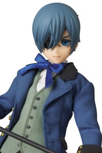 MedicomToy REAL ACTION HEROES No.720 Black Butler Book of Circus Ciel Phantomhive Action Figure