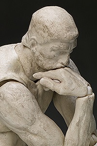 FREEing Table Museum figma The Thinker Plaster Ver. (2nd Production Run)
