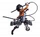 Union Creative Hdge technical statue No.5 Attack on Titan Mikasa Training Crops Ver. PVC Figure gallery thumbnail