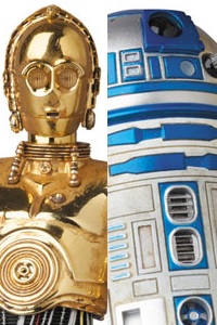 MedicomToy MAFEX No.012 Star Wars C-3PO & R2-D2 Action Figure