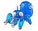 MegaHouse Ghost in the Shell STAND ALONE COMPLEX Tokotoko Tachikoma Returns Clear Ver. Action Figure gallery thumbnail