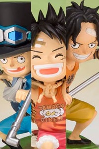 BANDAI SPIRITS Figuarts ZERO Luffy, Ace and Sabo -Promise of Sworn Brothers-