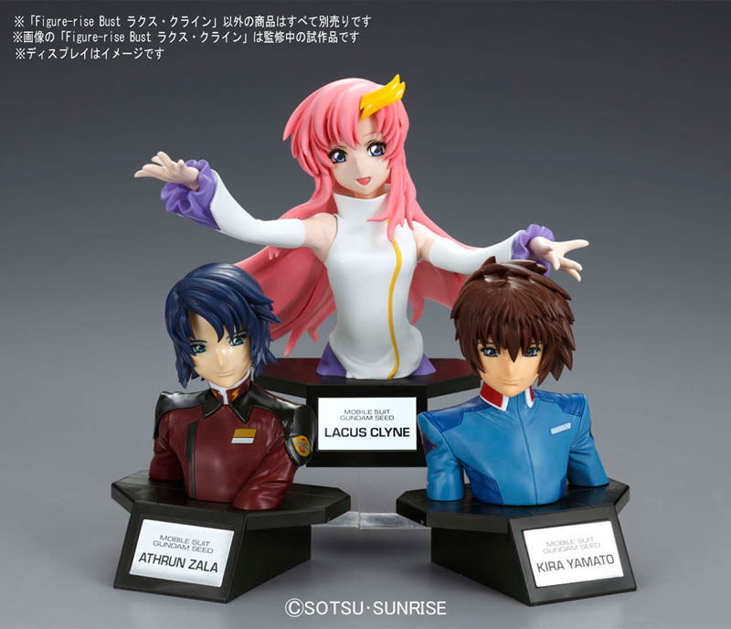 Bandai Spirits Figure Rise Bust Mobile Suit Gundam Seed Lacus Clyne Plastic Kit Figures Plastic Kits Otaku Hq