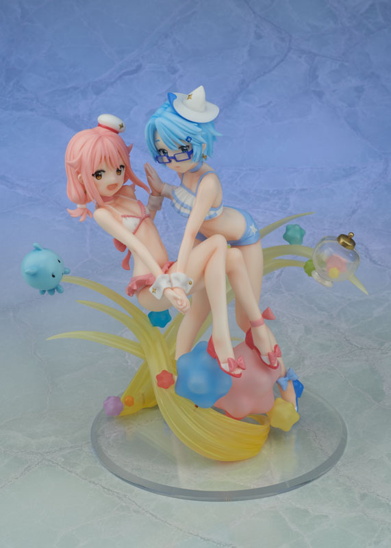 Flare Wish Upon The Pleiades Prism Palette Subaru Aoi Swimsuit Ver Pvc Figure Figures Plastic Kits Otaku Hq