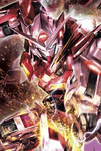 Bandai Gundam 00 MG 1/100 GN-001 Gundam Exia Trans-Am Mode
