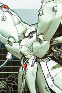 Gundam 0083 HG Mechanics 1/550 AMX-002 Neue Ziel