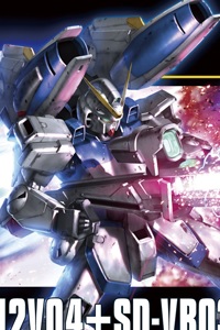 V Gundam HGUC 1/144 LM312V04+SD-VB03A V-Dash Gundam
