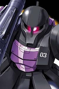 Gundam (0079) HGUC 1/144 MS-05B Zaku I Black Tri-Stars Customs