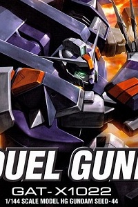 Gundam SEED HG 1/144 GAT-X1022 Blu Duel Gundam