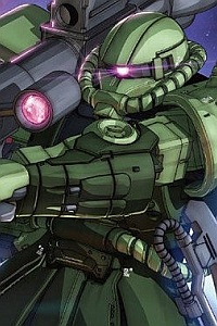 Bandai Gundam THE ORIGIN HG 1/144 MS-06C Zaku II Type C / Type C-5