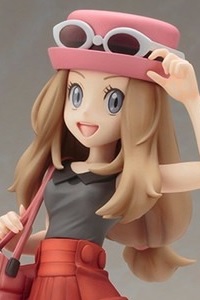 KOTOBUKIYA ARTFX J Pocket Monster Serena with Fokko 1/8 Plastic Figure (3rd Production Run)