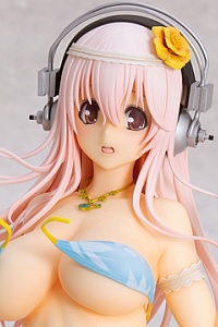 Orchidseed Super Sonico Summer Vacation Ver. 1/4.5 Plastic Figure (3rd Production Run)