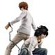 MegaHouse G.E.M. Series DEATH NOTE Yagami Light & L Plastic Figure gallery thumbnail