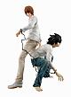 MegaHouse G.E.M. Series DEATH NOTE Yagami Light & L Plastic Figure gallery thumbnail