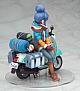 ALTER Yurucamp Shima Rin with Scooter 1/10 Plastic Figure gallery thumbnail