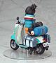 ALTER Yurucamp Shima Rin with Scooter 1/10 Plastic Figure gallery thumbnail