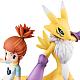 MegaHouse G.E.M. Series Digimon Tamers Renamon & Nonaka Rika Plastic Figure gallery thumbnail